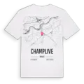 Champlive karta t-shirt