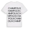 Champoux ordlek t-shirt