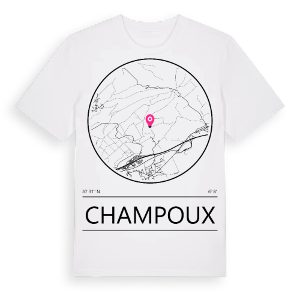 Champoux t-shirt – ekologisk bomull t-shirt från Pinshirt