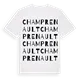 Champrenault ordlek t-shirt
