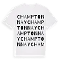Champtonnay ordlek t-shirt