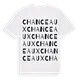 Chanceaux ordlek t-shirt