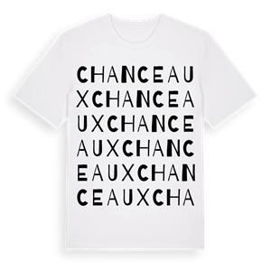 Chanceaux ordlek t-shirt – ekologisk bomull t-shirt från Pinshirt