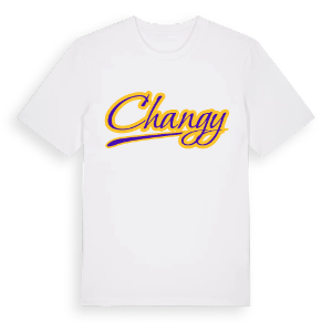 Changy baseball t-shirt – ekologisk bomull t-shirt från Pinshirt