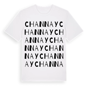 Channay ordlek t-shirt – ekologisk bomull t-shirt från Pinshirt