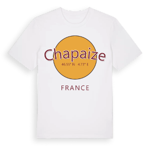 Chapaize cirkel t-shirt – ekologisk bomull t-shirt från Pinshirt