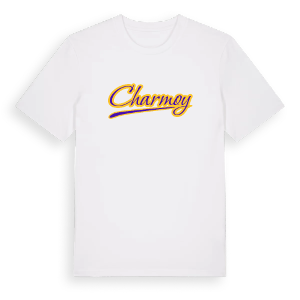 Charmoy baseball t-shirt – ekologisk bomull t-shirt från Pinshirt