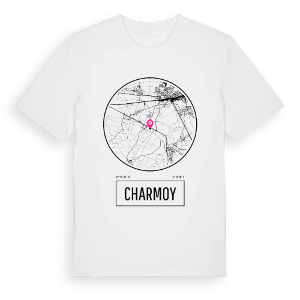 Charmoy t-shirt – ekologisk bomull t-shirt från Pinshirt