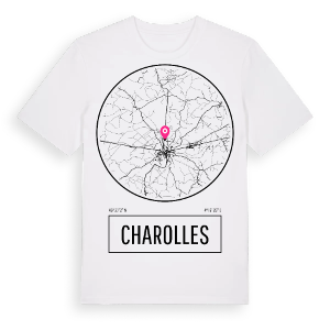 Charolles t-shirt – ekologisk bomull t-shirt från Pinshirt