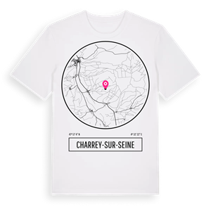 Charrey-sur-Seine t-shirt – ekologisk bomull t-shirt från Pinshirt