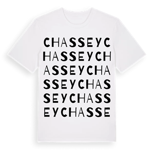 Chassey ordlek t-shirt – ekologisk bomull t-shirt från Pinshirt