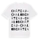 Château-Chalon ordlek t-shirt