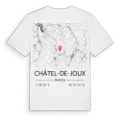 Châtel-de-Joux karta t-shirt