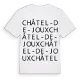 Châtel-de-Joux ordlek t-shirt