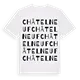 Châtelneuf ordlek t-shirt