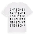 Châtenois ordlek t-shirt