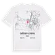 Châtenoy-le-Royal karta t-shirt