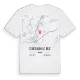 Châtillon-le-Duc karta t-shirt
