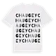 Chaugey ordlek t-shirt