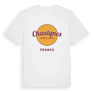 Chaulgnes cirkel t-shirt – ekologisk bomull t-shirt från Pinshirt