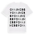 Chaumergy ordlek t-shirt