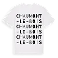 Chaumont-le-Bois ordlek t-shirt