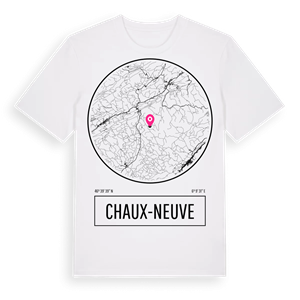 Chaux-Neuve t-shirt – ekologisk bomull t-shirt från Pinshirt