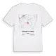 Chavannes-les-Grands karta t-shirt