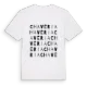 Chavéria ordlek t-shirt