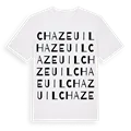 Chazeuil ordlek t-shirt
