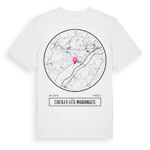 Cheilly-lès-Maranges t-shirt – ekologisk bomull t-shirt från Pinshirt