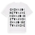 Chemaudin et Vaux ordlek t-shirt