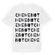 Chemenot ordlek t-shirt