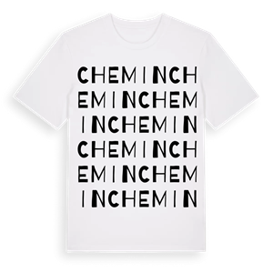 Chemin ordlek t-shirt – ekologisk bomull t-shirt från Pinshirt
