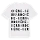 Chêne-Bernard ordlek t-shirt