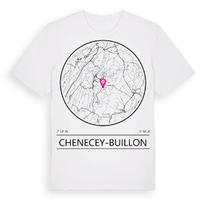 Chenecey-Buillon t-shirt – ekologisk bomull t-shirt från Pinshirt