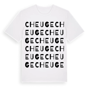 Cheuge ordlek t-shirt – ekologisk bomull t-shirt från Pinshirt