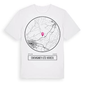 Chevigney-lès-Vercel t-shirt – ekologisk bomull t-shirt från Pinshirt