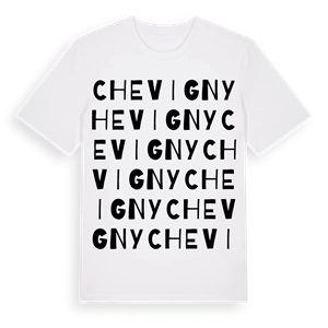 Chevigny ordlek t-shirt – ekologisk bomull t-shirt från Pinshirt