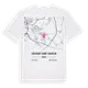 Chevigny-Saint-Sauveur karta t-shirt