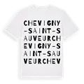 Chevigny-Saint-Sauveur ordlek t-shirt