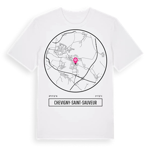 Chevigny-Saint-Sauveur t-shirt – ekologisk bomull t-shirt från Pinshirt