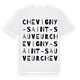 Chevigny-Saint-Sauveur ordlek t-shirt