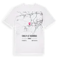 Chilly-le-Vignoble karta t-shirt