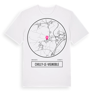 Chilly-le-Vignoble t-shirt – ekologisk bomull t-shirt från Pinshirt