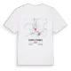 Chitry-les-Mines karta t-shirt