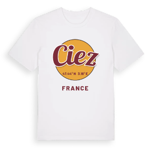 Ciez cirkel t-shirt – ekologisk bomull t-shirt från Pinshirt