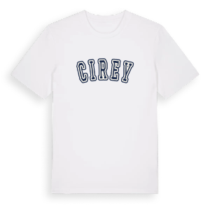 Cirey college t-shirt – ekologisk bomull t-shirt från Pinshirt