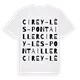 Cirey-lès-Pontailler ordlek t-shirt