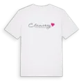 Clamerey hjärta t-shirt